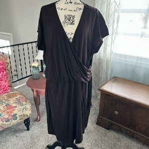 Wrap style dress